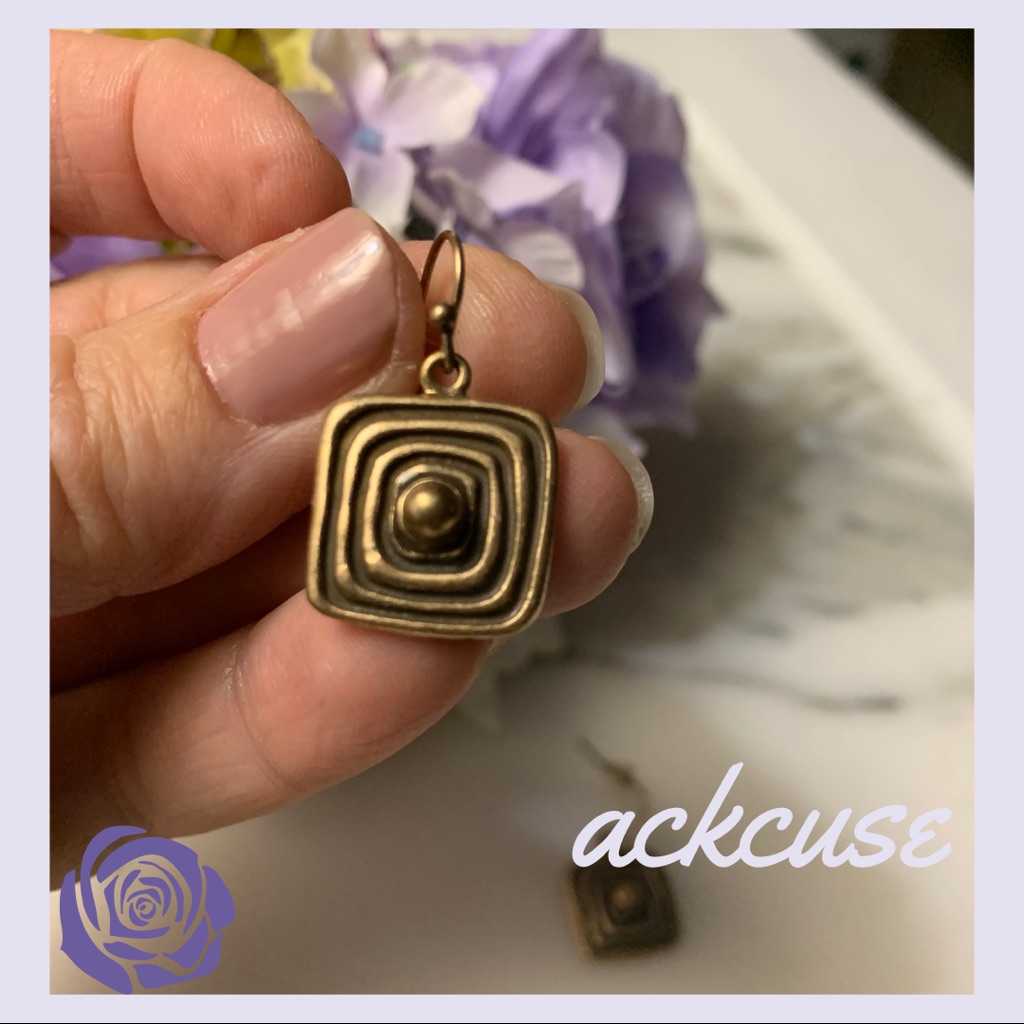 Square Dangle Earring